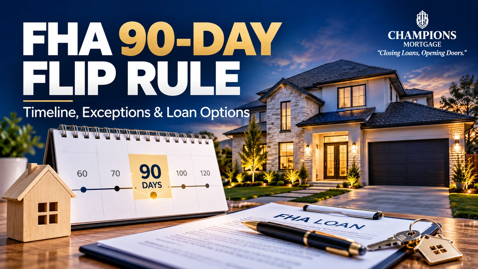 FHA Flip Rule: Understanding the FHA 90-Day Flipping Rule, Guidelines, and Exceptions