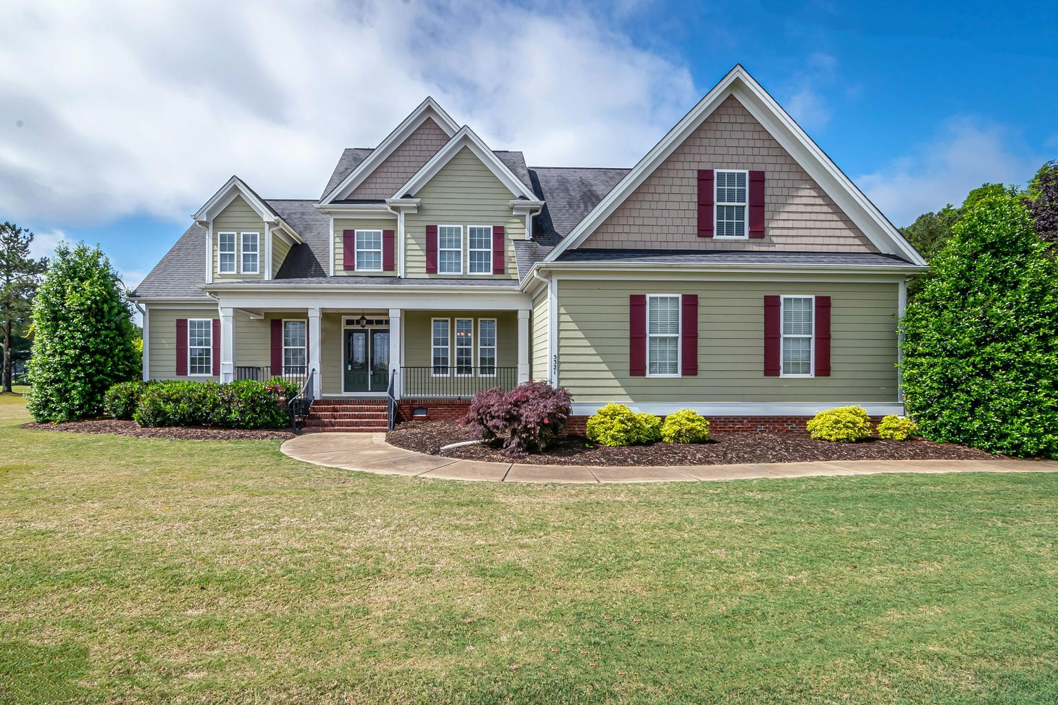 American Suburban Family House