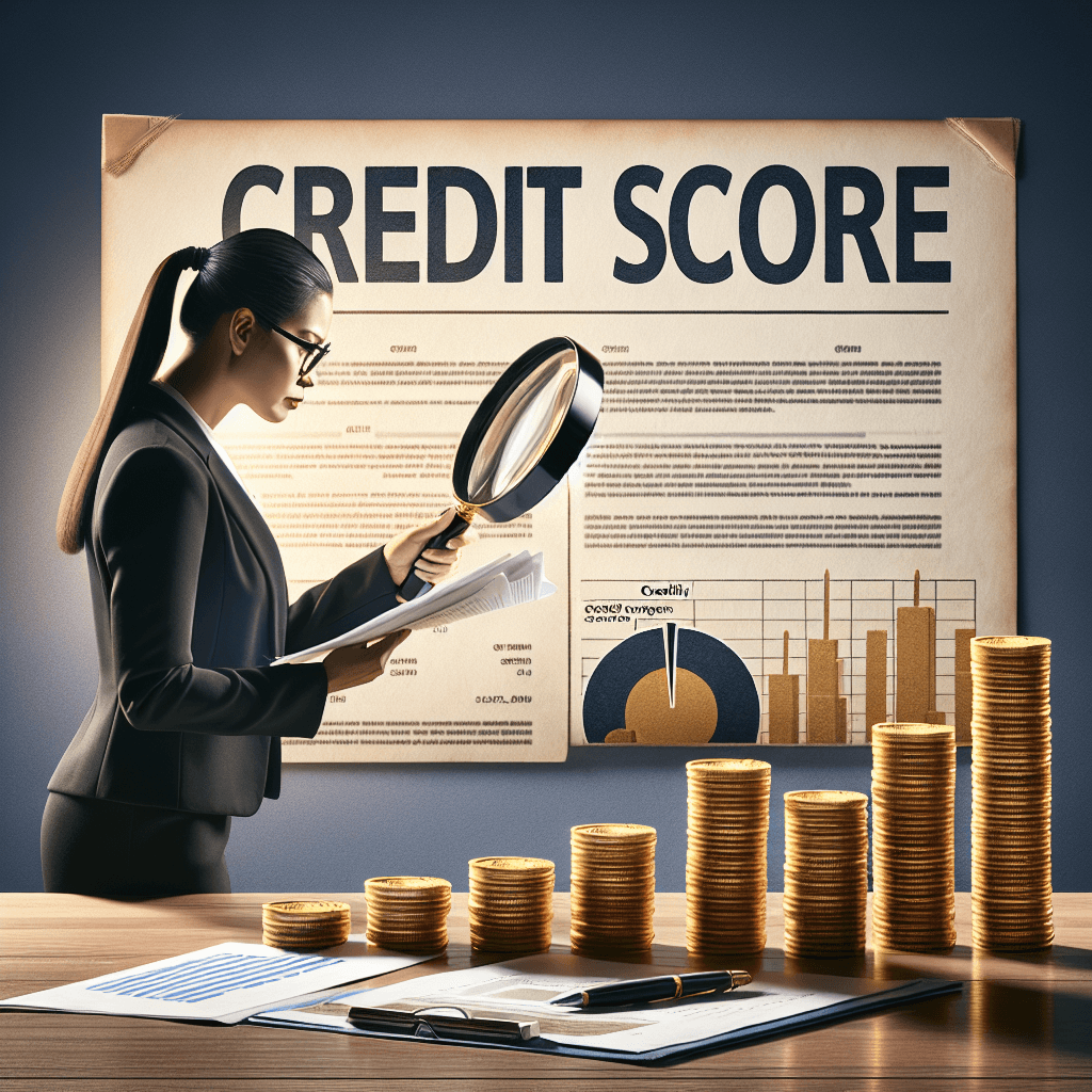 Credit Score , stock photo