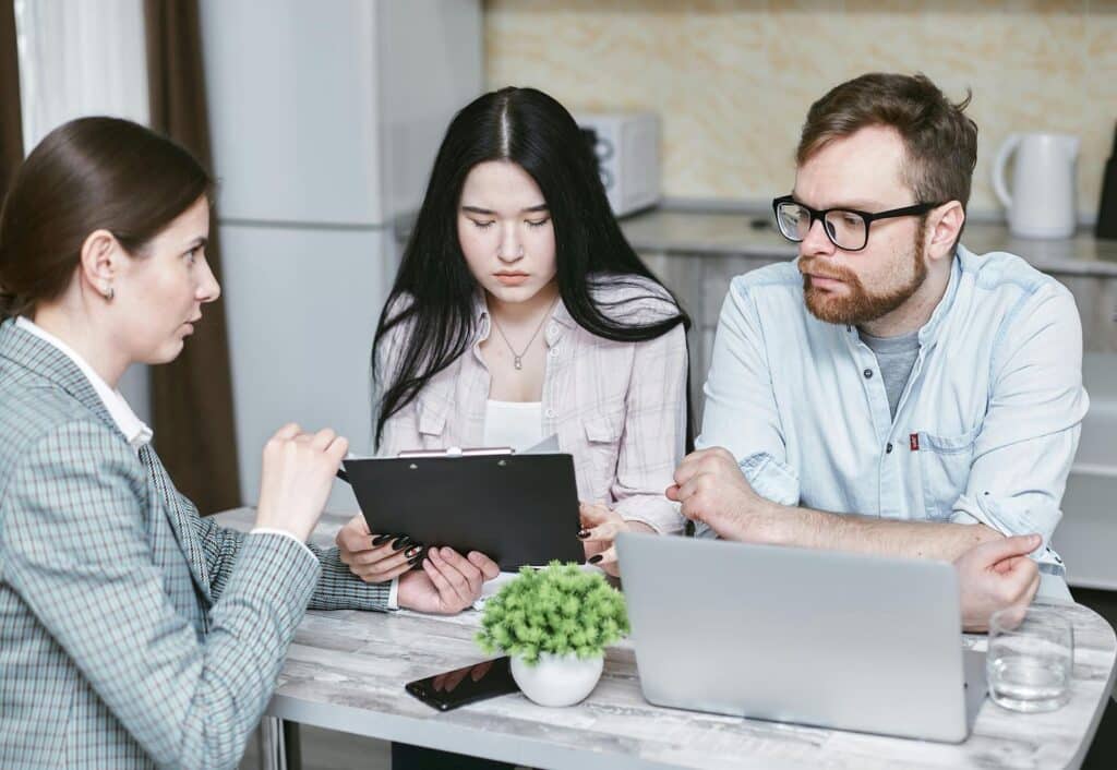 People having a Meeting