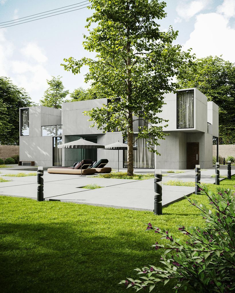 Modern Architectural Design of a House